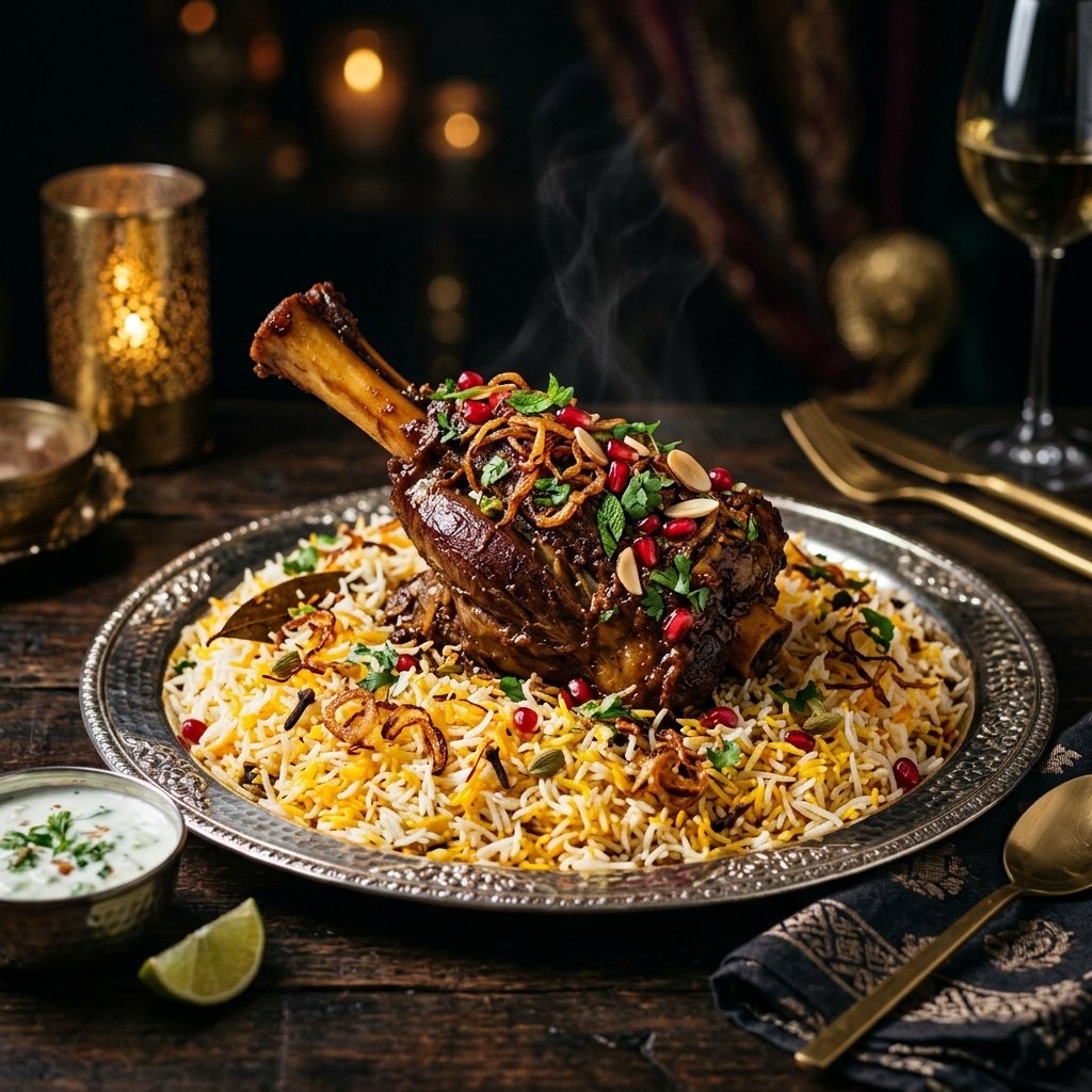 Lamb Shank Biryani